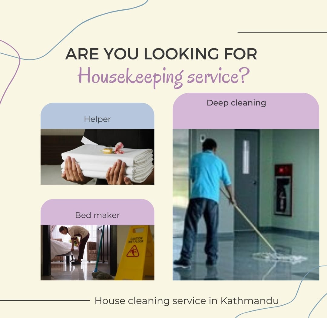 Housekeeping service in Kathmandu