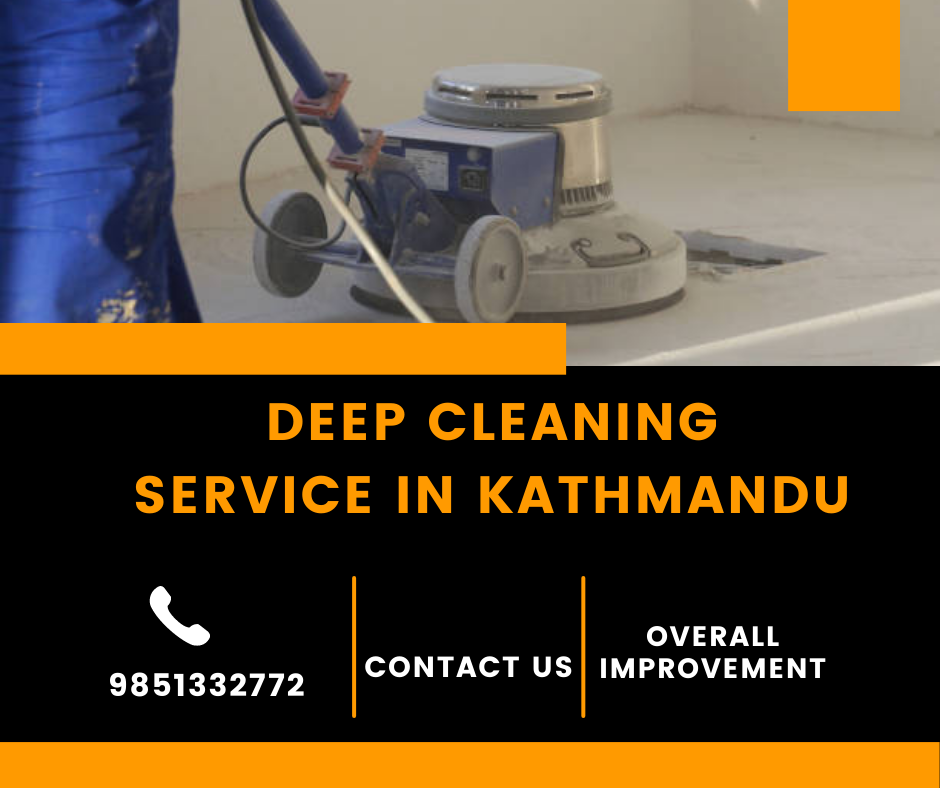Cover image that indicates deep cleaning service in Kathmandu